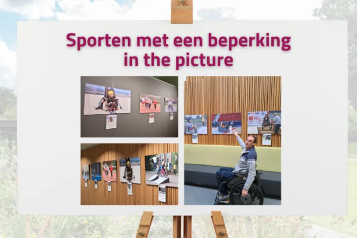 Fototentoonstelling Sporten met een beperking in the picture 1
