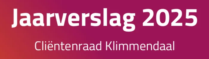 Jaarverslag Cliëntenraad 2025