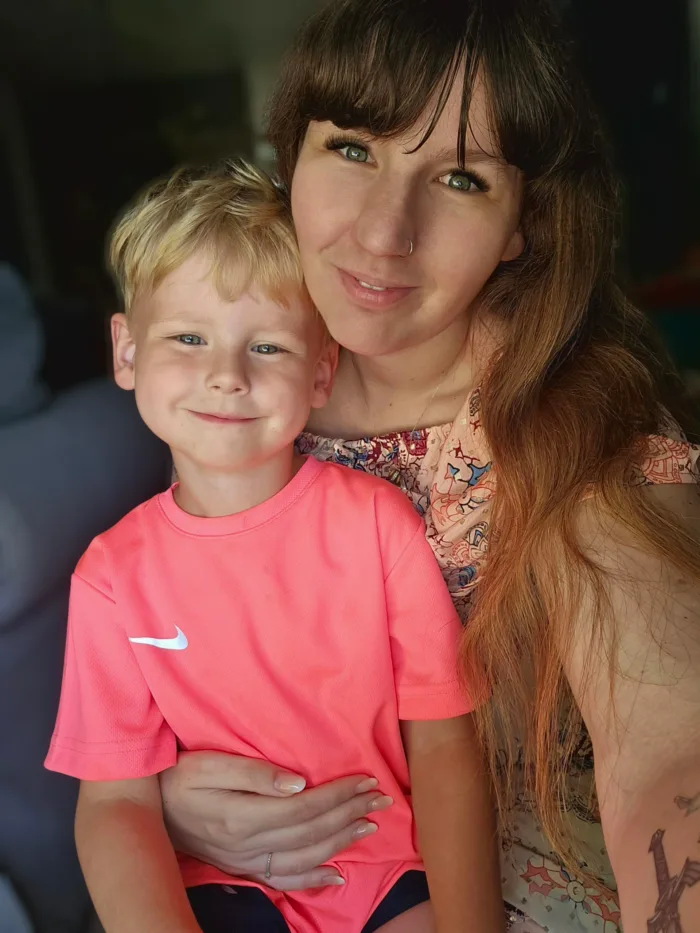 Melanie en Aiden