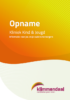 Brochure Opname - Kliniek Kind en Jeugd