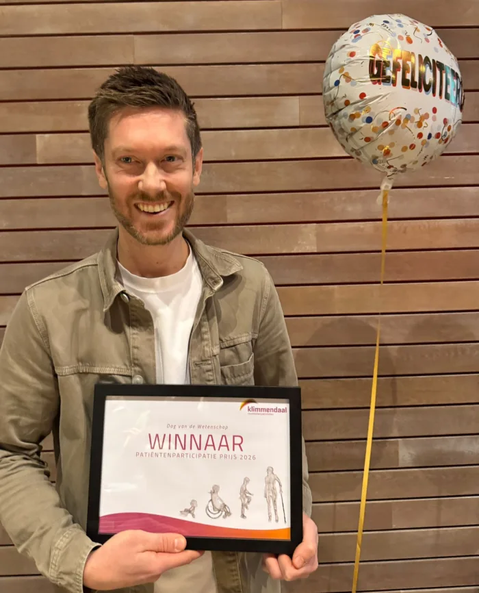 Eric Voorn wint patientenparticipatie prijs 2026
